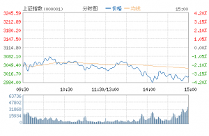 收评：沪指重挫逾3%险守3000点 超700股跌停(图)