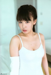 NMB48萌妹山田菜性感大片 身材丰满