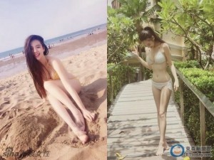 台湾一校花被封“极品女神”，美丽动人！