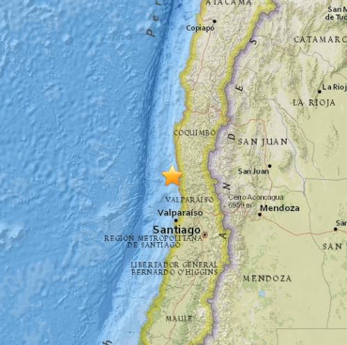 快讯: 智利发生8.3级地震 或将引发危险海啸(图)