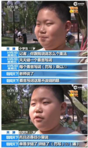 央视街采啥是“最好时光” 小学生神回复(图)