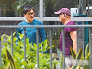 57岁汤镇业发福明显 昔日段誉变激凸肥叔(组图)