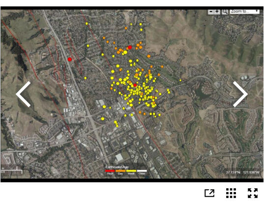 旧金山湾区进入震动模式 近200次地震来袭(图)