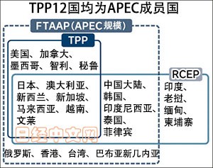 日媒：日本坚持将TPP写入APEC声明 惹恼中俄