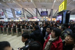 北京大雪 "晒雪大赛"刷爆朋友圈 航班大乱(图)