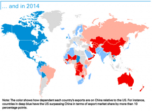 两张图看清中国10年重塑的世界经济(图)