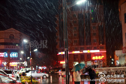 北京延庆等地飘雪 有望迎来今冬初雪(图)