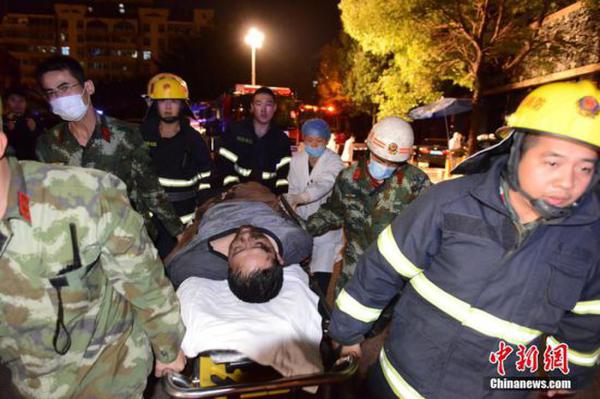 福建龙岩一餐厅发生爆炸 7人死亡3人正在抢救(图)