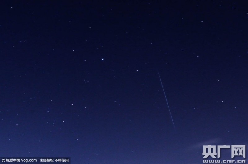 北京爆发双子座流星雨:没有雾霾 景色太美了(图)