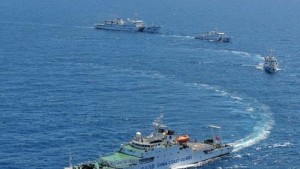 日本海防:中国武装海警船首次进入日本领海(图)