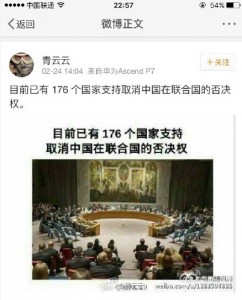 网友逼得联合国都出来辟谣了 潘基文也想静静…