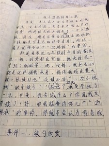 12岁女孩作文哭诉:别让你妈再生 我是过来人(图)