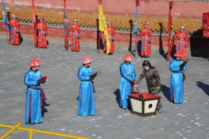 北京地坛彩排祭地仪式 老皇帝现场指导(高清组图)