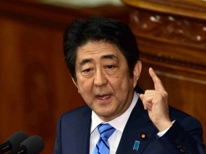 安倍罕见失态  国会审议中大爆粗口(图)