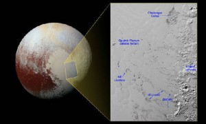 NASA证实冥王星上有冰山 覆盖面积达数公里(图)