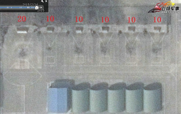 歼20生产基地卫星照疑曝光 飞机摆满地(组图)