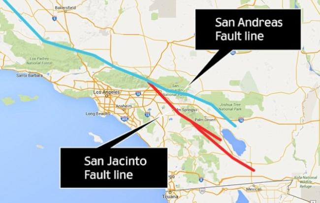 专家:南加两断层同时地震机率高 或致伤亡数百万