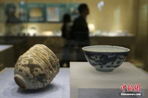 800年前南宋古沉船“出水”文物亮相南京(组图)