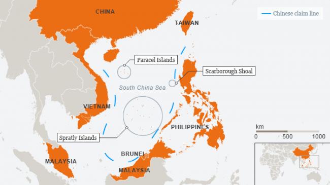 美国在南海"肆无忌惮" 中国渴望国际支持