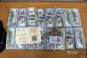 深圳一女子"腰缠万贯"被查 违规携带16万美金(图)