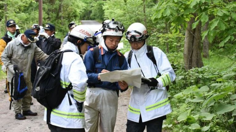 日本7岁男童遭父母"遗弃"森林 已失踪3天(组图)