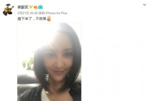 为了能美美地穿上婚纱，张歆艺都瘦出小V脸！(图)