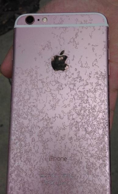 不忍直视：玫瑰金iPhone 6S氧化变“蕾丝”