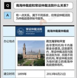 南海仲裁庭和国际法院什么关系？一图读懂(图)