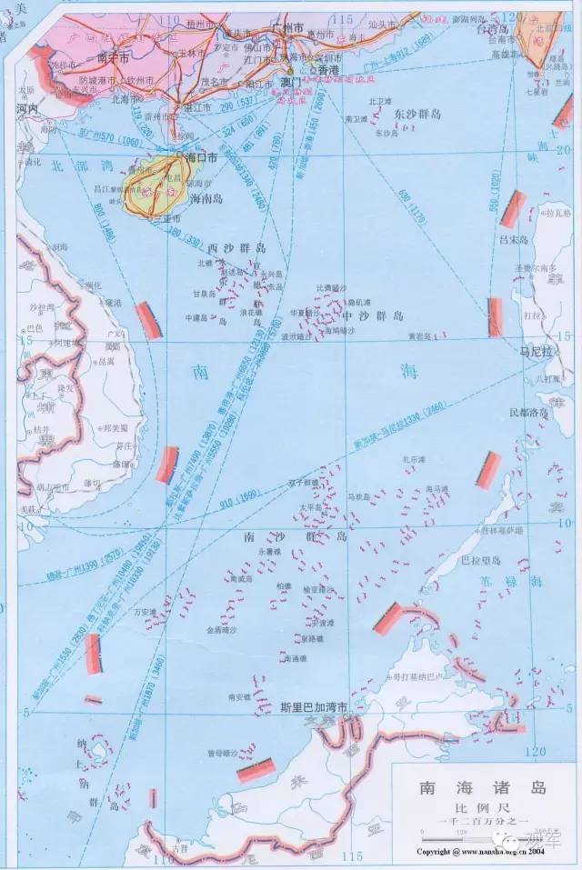 官博:南海岛礁一个都不能少(让一组卫星图告诉你)