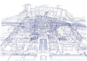 这位日本建筑师手绘的透视图，可能让你迷失东京