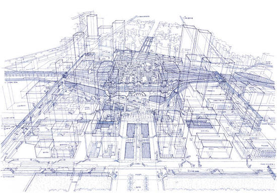 这位日本建筑师手绘的透视图，可能让你迷失东京