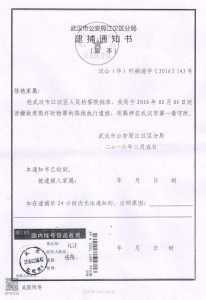 武汉女子撕断价值5万原副省长题字 被拘54天(图)