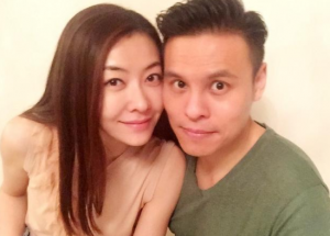 熊黛林贴脸富商未婚夫：愿每分每秒都幸福(图)