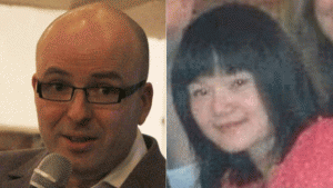 英媒:疑孩子非亲生 英男子76刀捅死中国妻子(图)