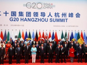 英国新首相遭惩罚 G20合照站角落？(图)