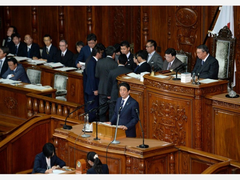 安倍演讲抛弃中日友好 中国外交部回应(图)