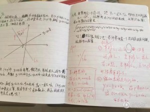 被哈佛录取中国男生初一数学笔记曝光(高清组图)