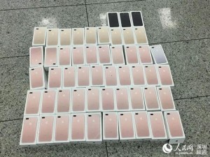 深圳海关查获400余台走私iPhone7  案值超300万元