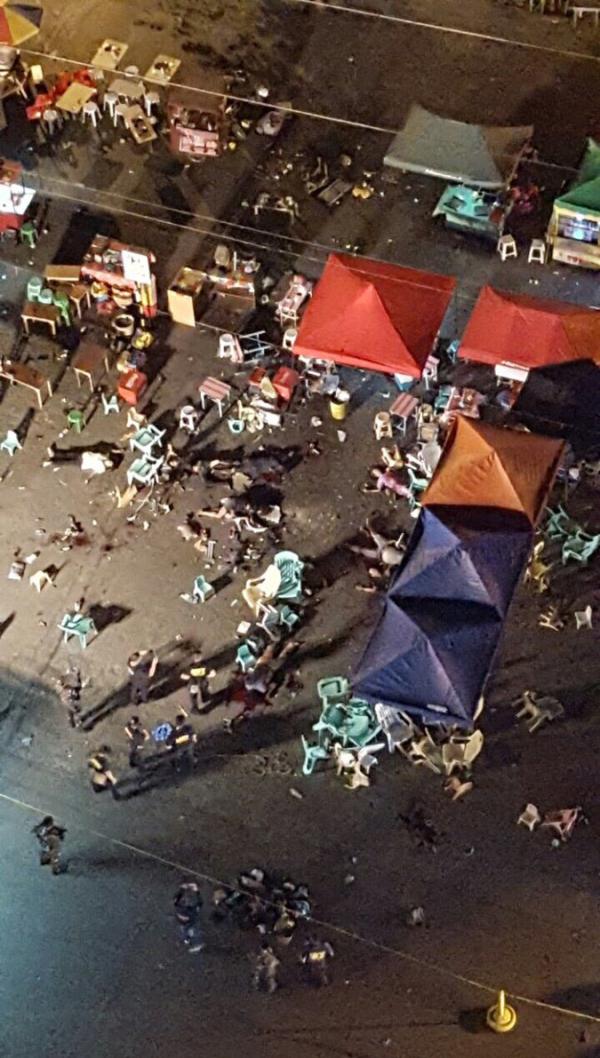 菲律宾达沃爆炸至少70人伤亡 总统恰在该地(组图)