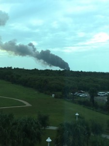 突发：美肯尼迪发射中心爆炸 数英里震动(图/视)