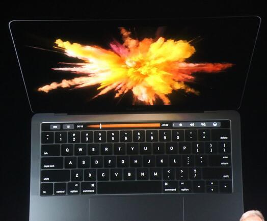 四年来首次大改版 苹果发布最轻薄MacBook Pro