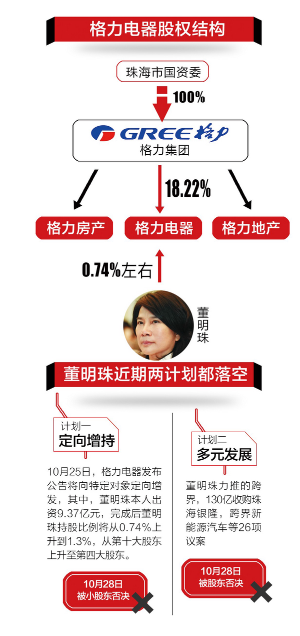 媒体：董明珠被免职或与其热衷的2个项目有关(图)