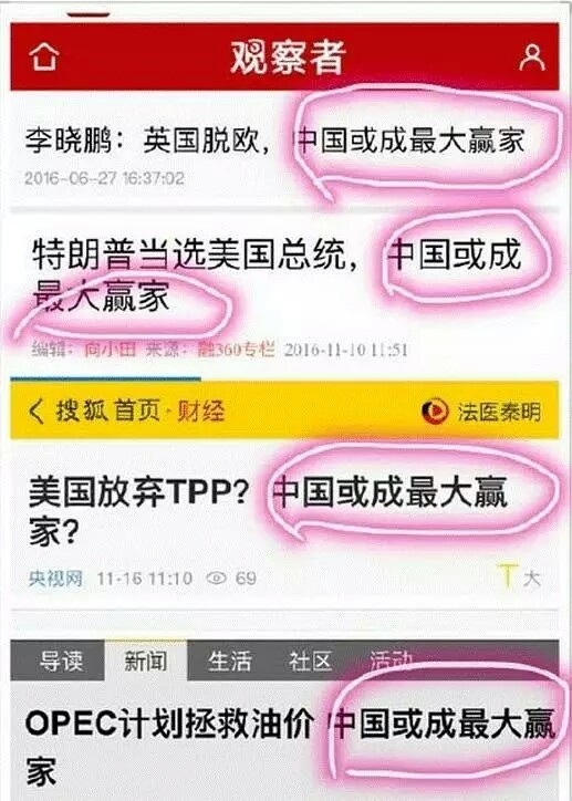 "中国或成最大赢家"是什么时候兴起的?总振奋人心