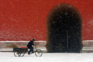 雪中赏霾 摄影师镜头下的冬日北京(高清组图)