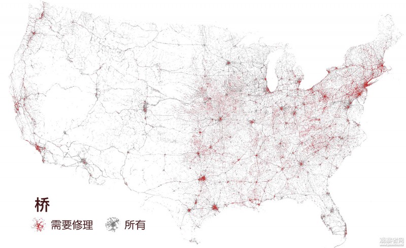 特朗普要重建美国基础设施？6张图告诉你这有多难