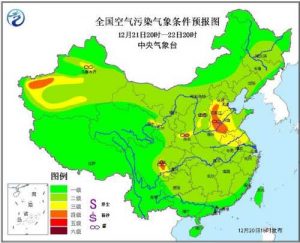 冷风已经在路上！ 今夜起风雨将驱散多日雾霾