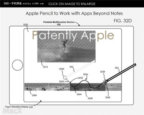 厉害了word苹果！新专利显示iPhone将配手写笔