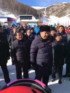 刚回国即离京 习近平现身河北雪场(组图)