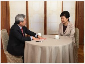 美防长访韩：朴槿惠庆幸韩国未被美打压(图)