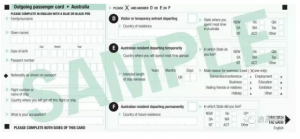 澳洲海关正式废除出境卡，华人出入境将更方便!